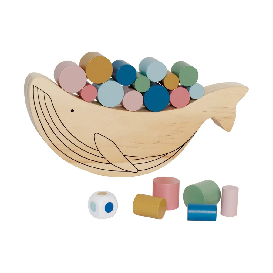 Jabadabado Balancespiel - Wal - Holz