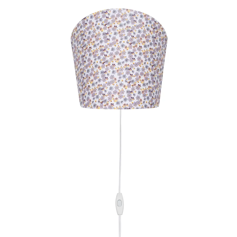 KidsDepot Senne Wandlampe Blumemprint