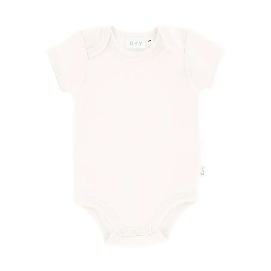 DAY Babybody Kurzarm - Off White