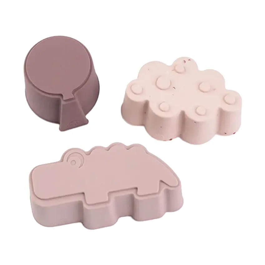 Done by Deer Silikonformen - Happy Clouds - 3er Set