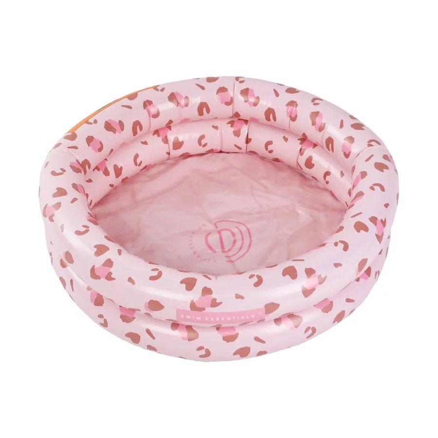 Swim Essentials Leopard Planschbecken Old Pink 24+ Monate