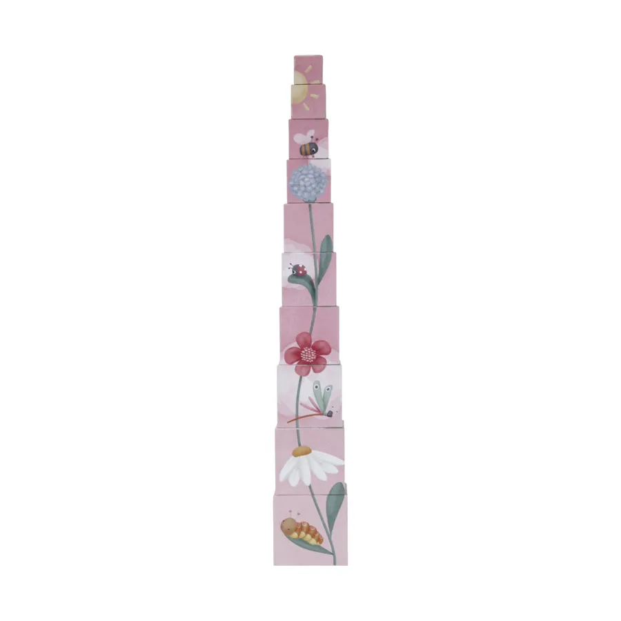 Little Dutch Stapelblöcke Flowers & Butterflies