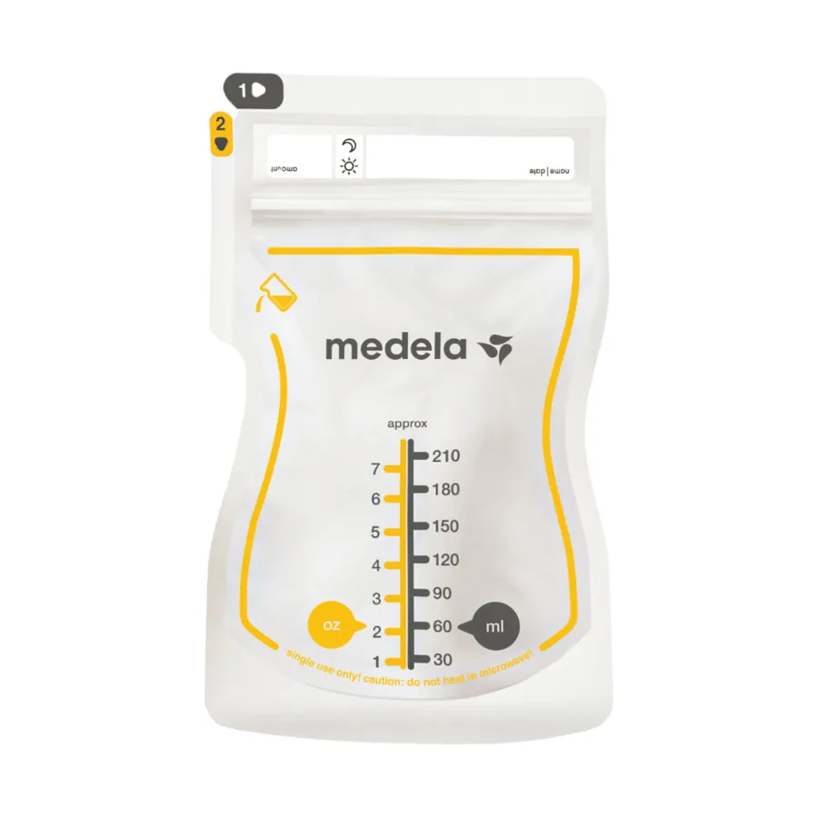 Medela Muttermilchaufbewahrungsbeutel Mit Ausgießer - 210 ml - 25 Stück