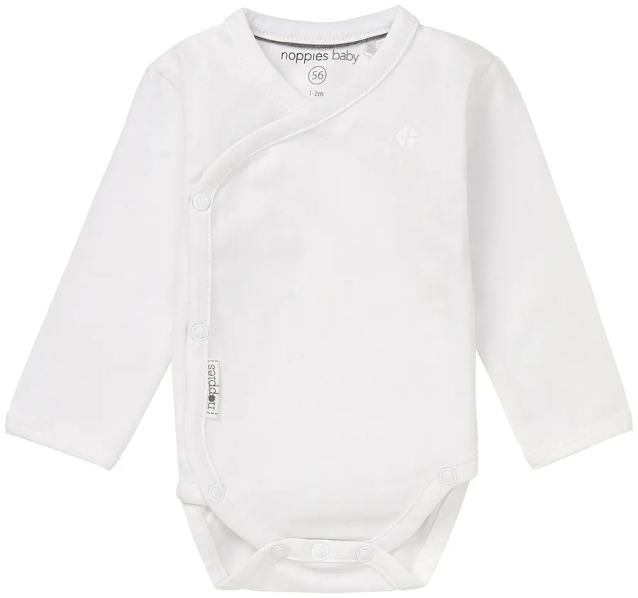 Noppies Babybody Ziara in Weiß