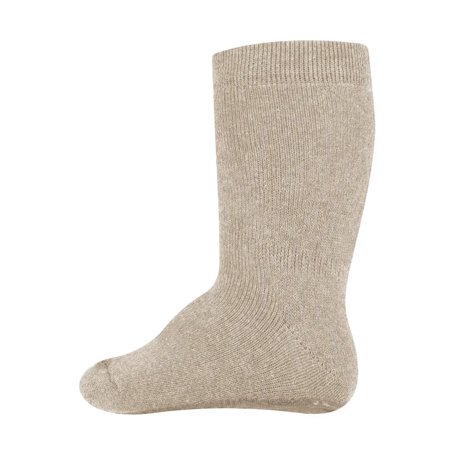 Ewers Anti-Rutsch Socken Beige Melange