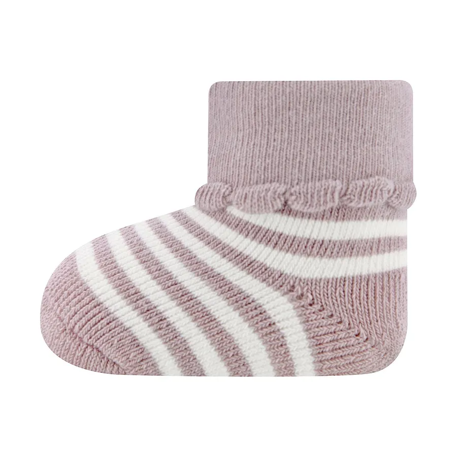 Ewers Herzen / Streifen Babysocken - 3er - Pack - One Size 