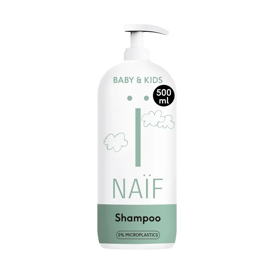 Naïf Nährendes Shampoo für Babys und Kinder 500 ml