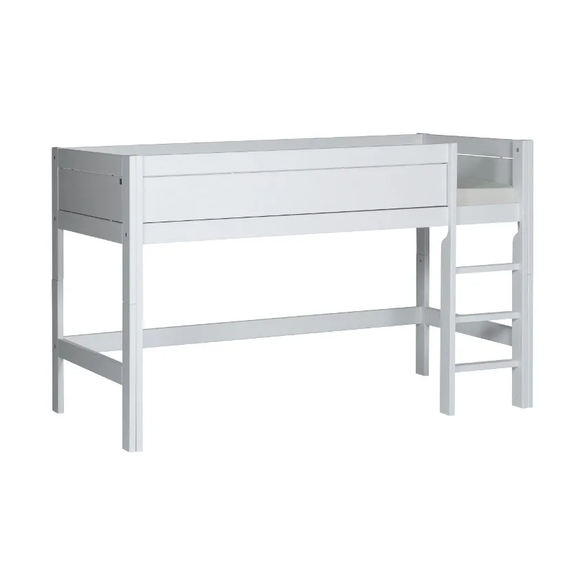 LIFETIME Kidsrooms Halbhochbett Luxe mit gerader Leiter
