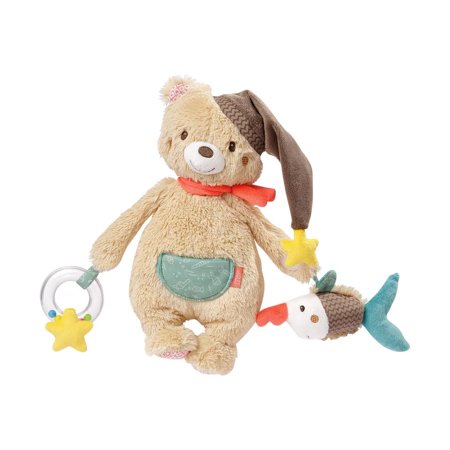 Fehn Activity Kuscheltier - Bruno - Beige