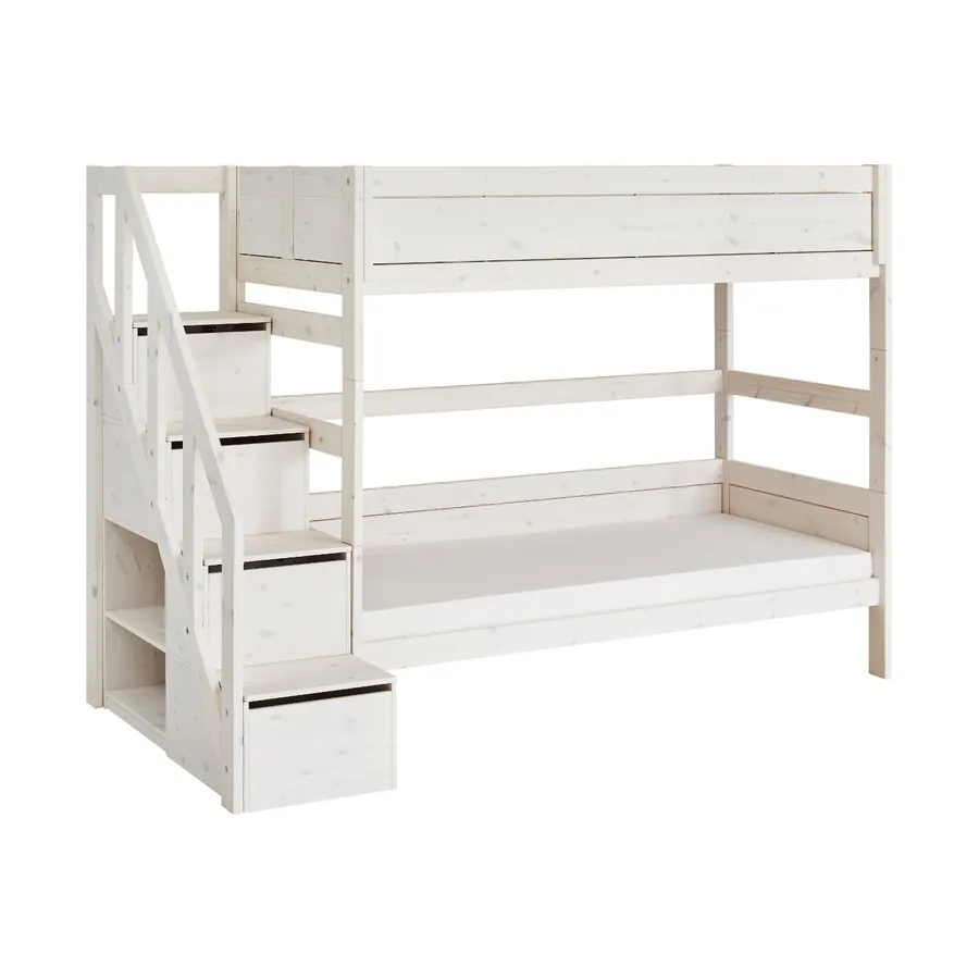 LIFETIME Kidsrooms Stockbett mit Treppenschrank Deluxe
