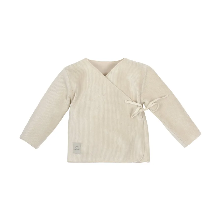 Nanami Rib Weste - Natur