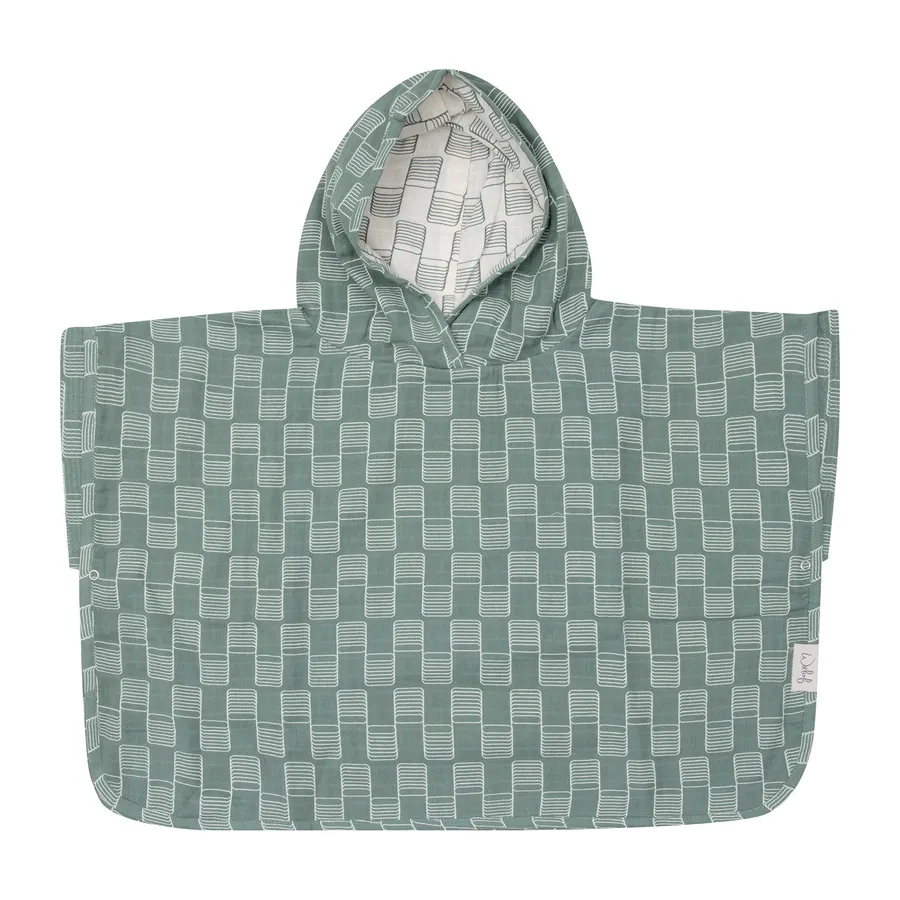 Witlof For Kids Sticky Stripes Badeponcho - Hydrophil