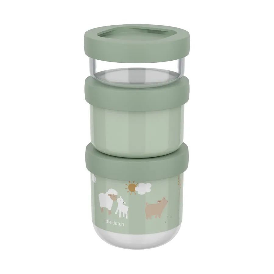 Mepal Snackbox Stack Mio - 3- teilig
