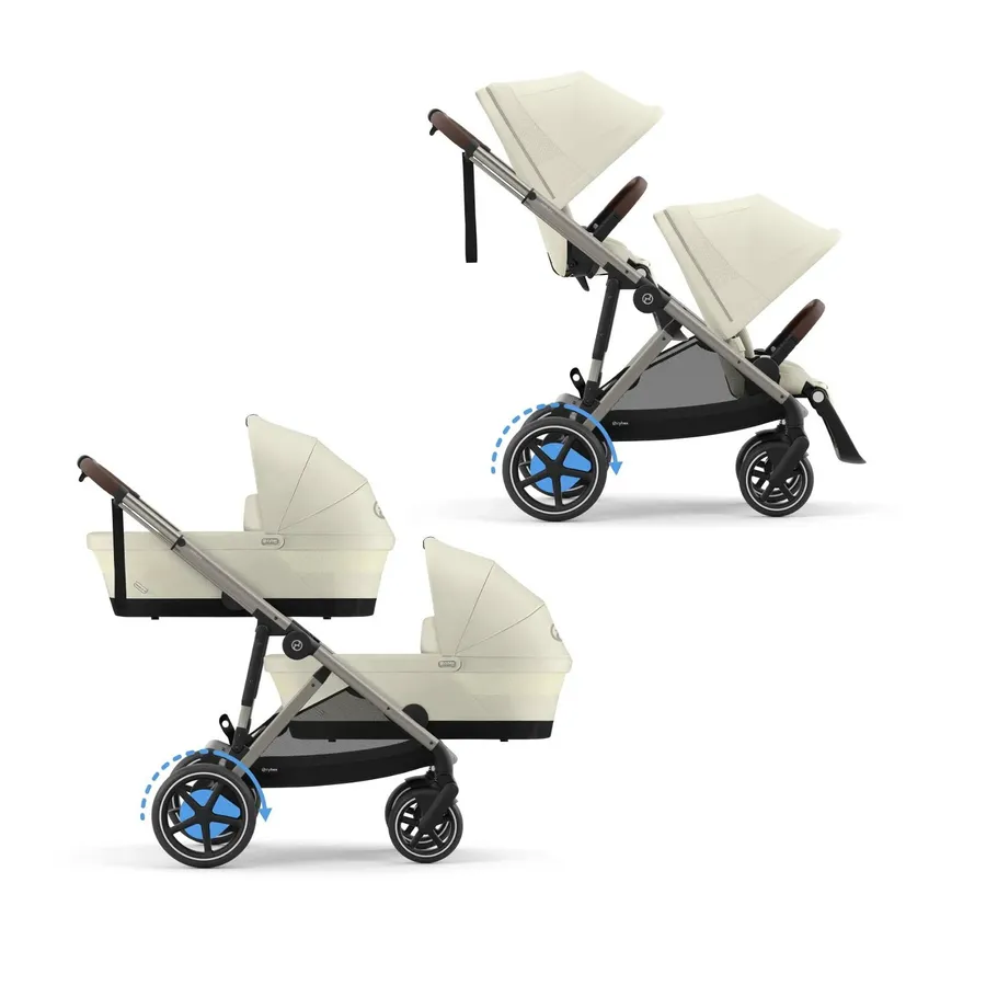 Cybex E-Gazelle S Twin Kinderwagen
