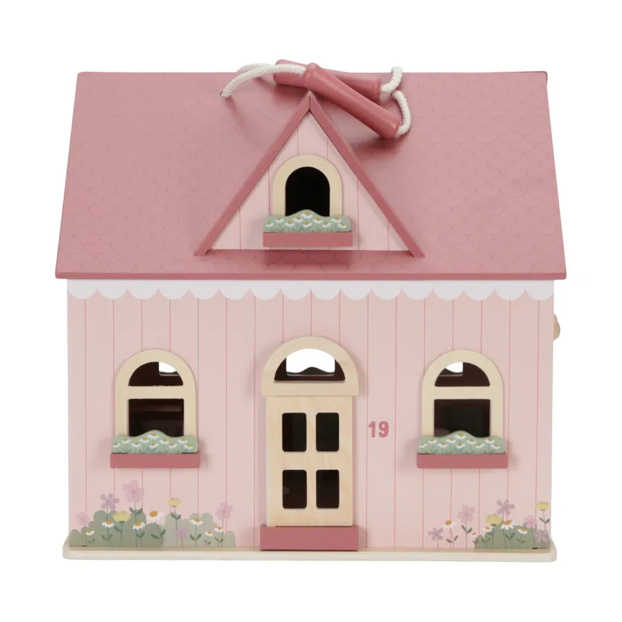 Little Dutch Puppenhaus aus Holz – Klein – Rosa