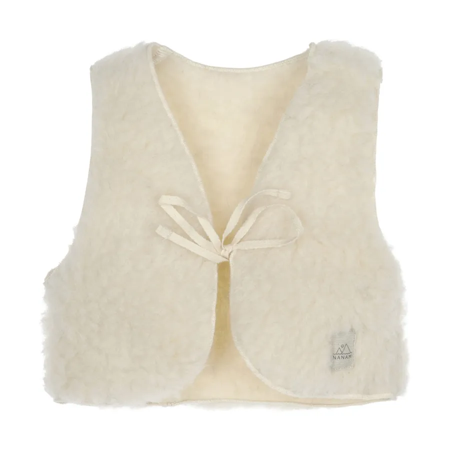 Nanami Bodywärmer - Wolle - Off White
