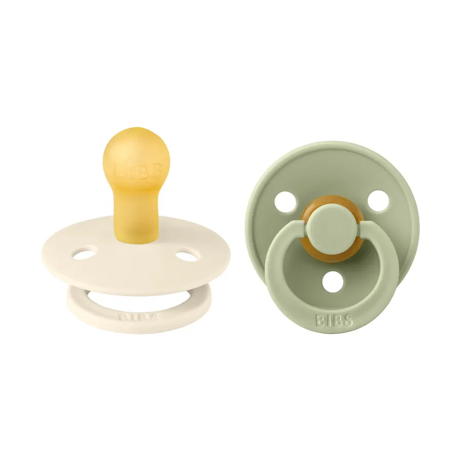 BiBs Fopspeen - Rond - 2 Stuks