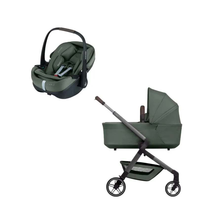 Joolz Hub 2 Kinderwagen 2-in-1 - Forest Green | Joolz X Maxi-Cosi Pebble 360 Pro 2 Autositz - Forest Green