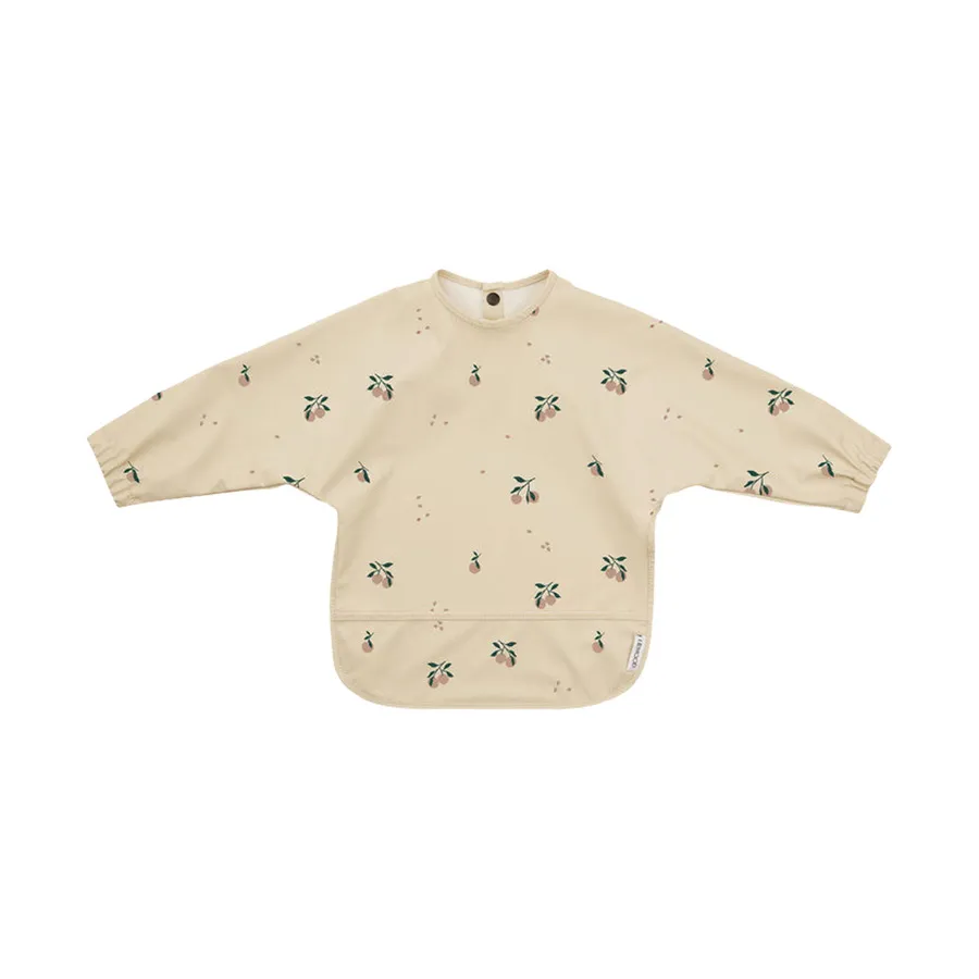 Liewood Merle Langarm Lätzchen Peach / Sea Shell Mix