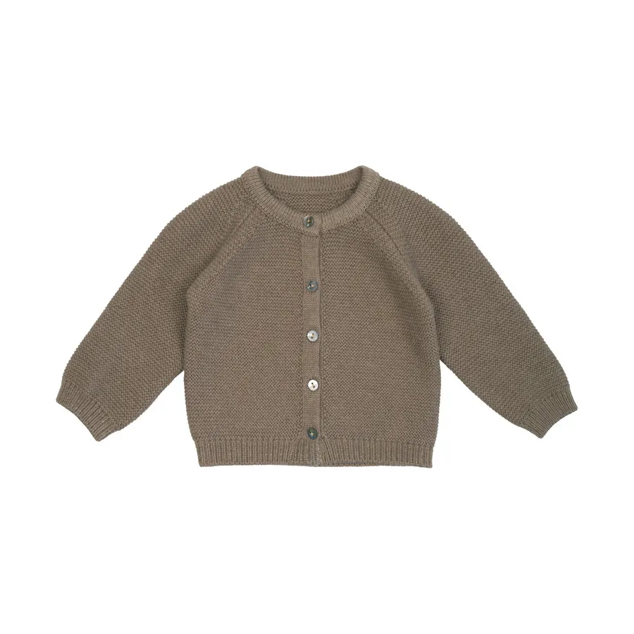 Lodger Strickjacke Knit - Merinowolle