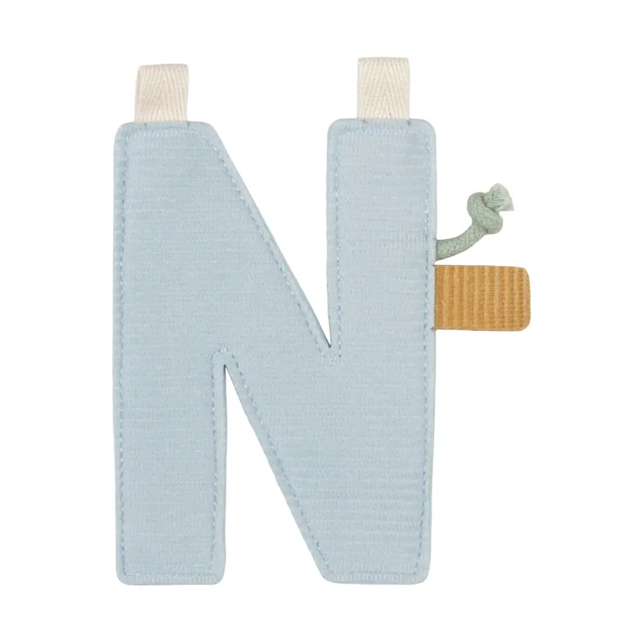Little Dutch Girlanden-Element - Buchstabe N - Blau