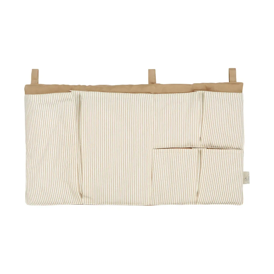 Cam Cam Copenhagen Classic Stripes Aufbewahrungstasche - Camel