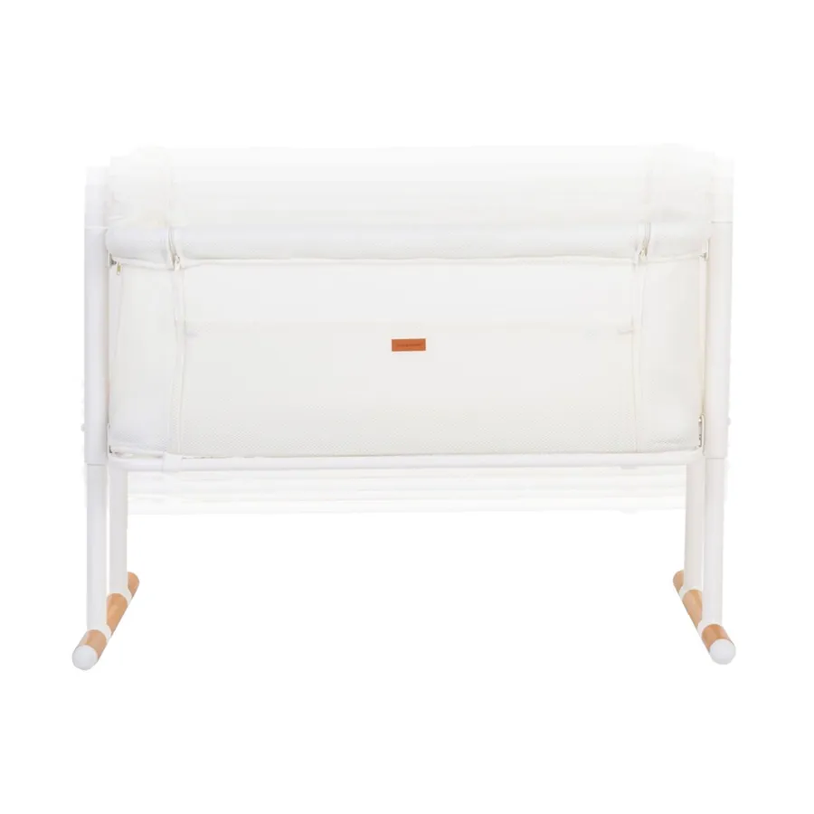 Childhome Evolux Beistellbett – Natur / Weiß